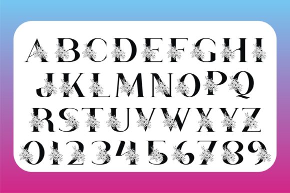 Florina Monogram Font - Preview 4