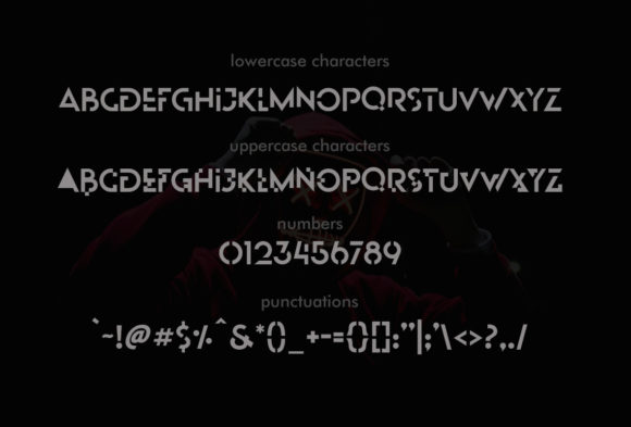 Ghiondhez Font - Preview 2