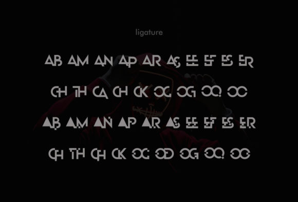 Ghiondhez Font - Preview 3
