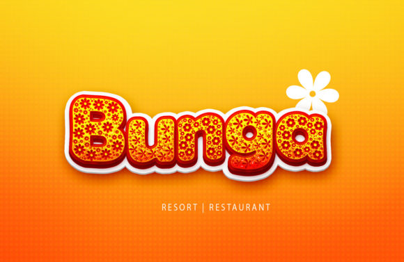 Hi Flow Font PNG with transparent background - Preview 1