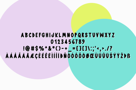 Individual Thinking Font PNG with transparent background - Preview 4