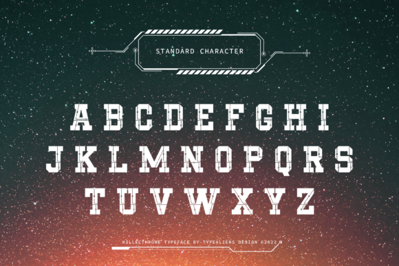 Killecthrone Font PNG with transparent background - Preview 6