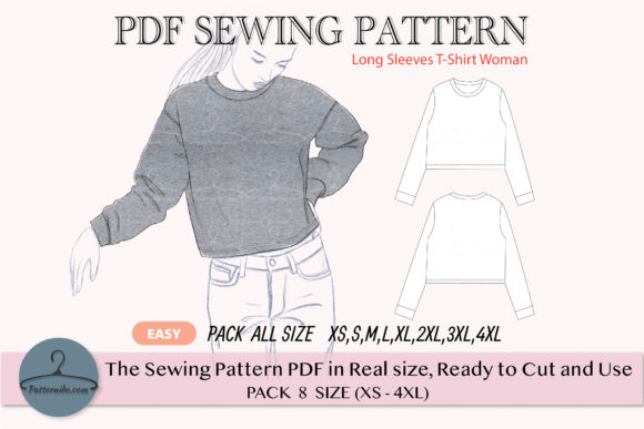 Long Sleeves T-Shirt Woman