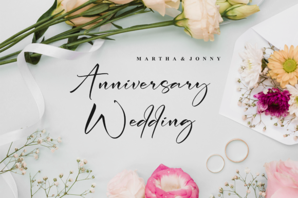 Matterlyse Flowers Font PNG with transparent background - Preview 3