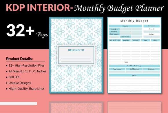 Monthly Budget Planner Templates