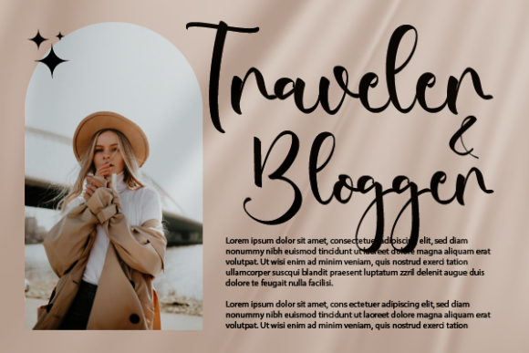 Natalee Belinda Font PNG with transparent background - Preview 4