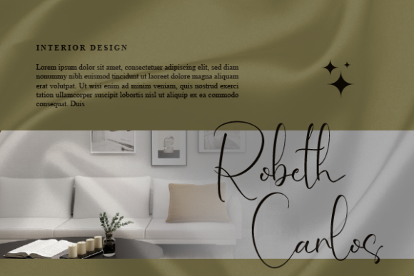 Oakleigh Khalani Font PNG with transparent background - Preview 1