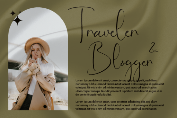 Oakleigh Khalani Font PNG with transparent background - Preview 4