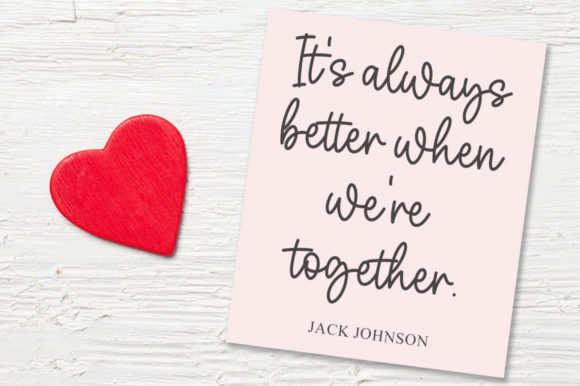 Pillow Talk Font PNG with transparent background - Preview 1
