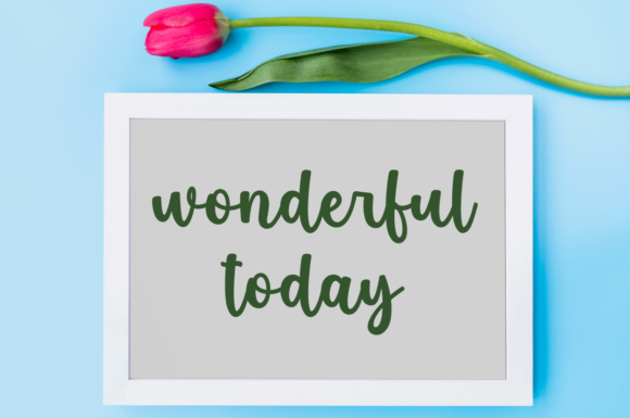 September Fabulous Font PNG with transparent background - Preview 2
