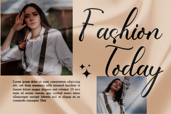 Shayla Font PNG with transparent background - Preview 2