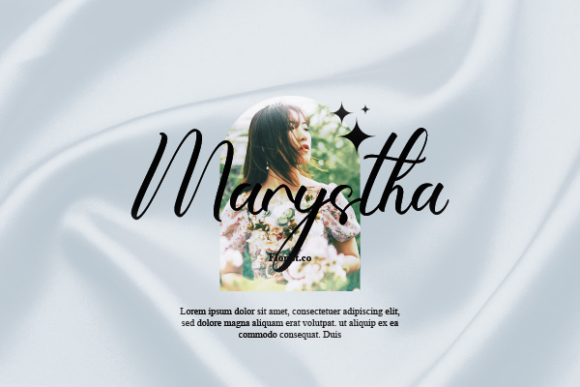 Shayla Font PNG with transparent background - Preview 3