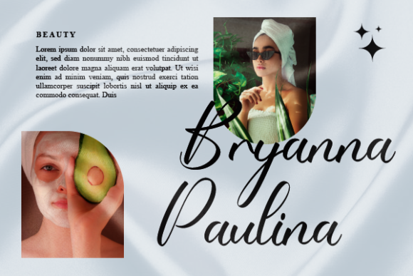 Shayla Font PNG with transparent background - Preview 5