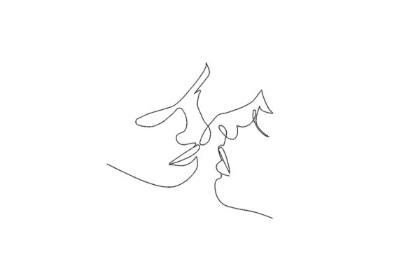 Two Faces Kiss