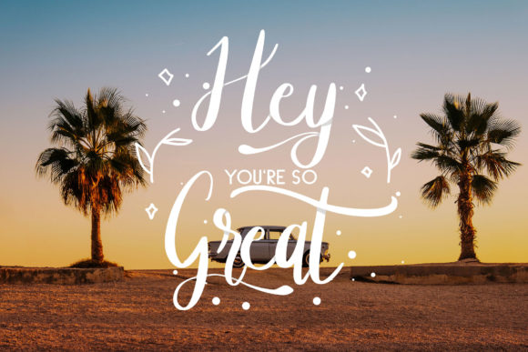 Asther Font PNG with transparent background - Preview 3