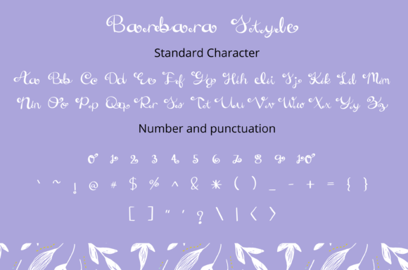 Barbara Style Font - Preview 3