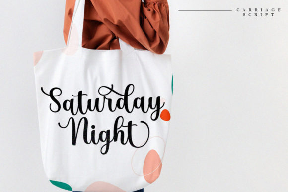 Carriage Script Font - Preview 6