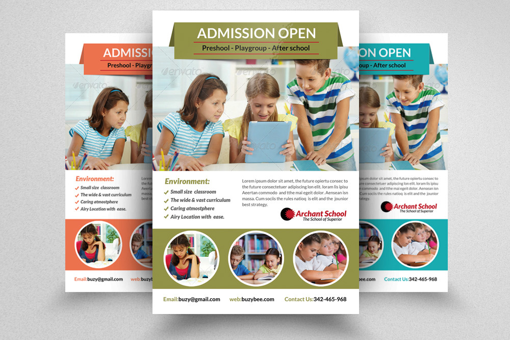 Children School Education Flyer Graphic by Leza Sam · Creative Fabrica