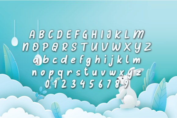 Easter Party Font - Preview 1