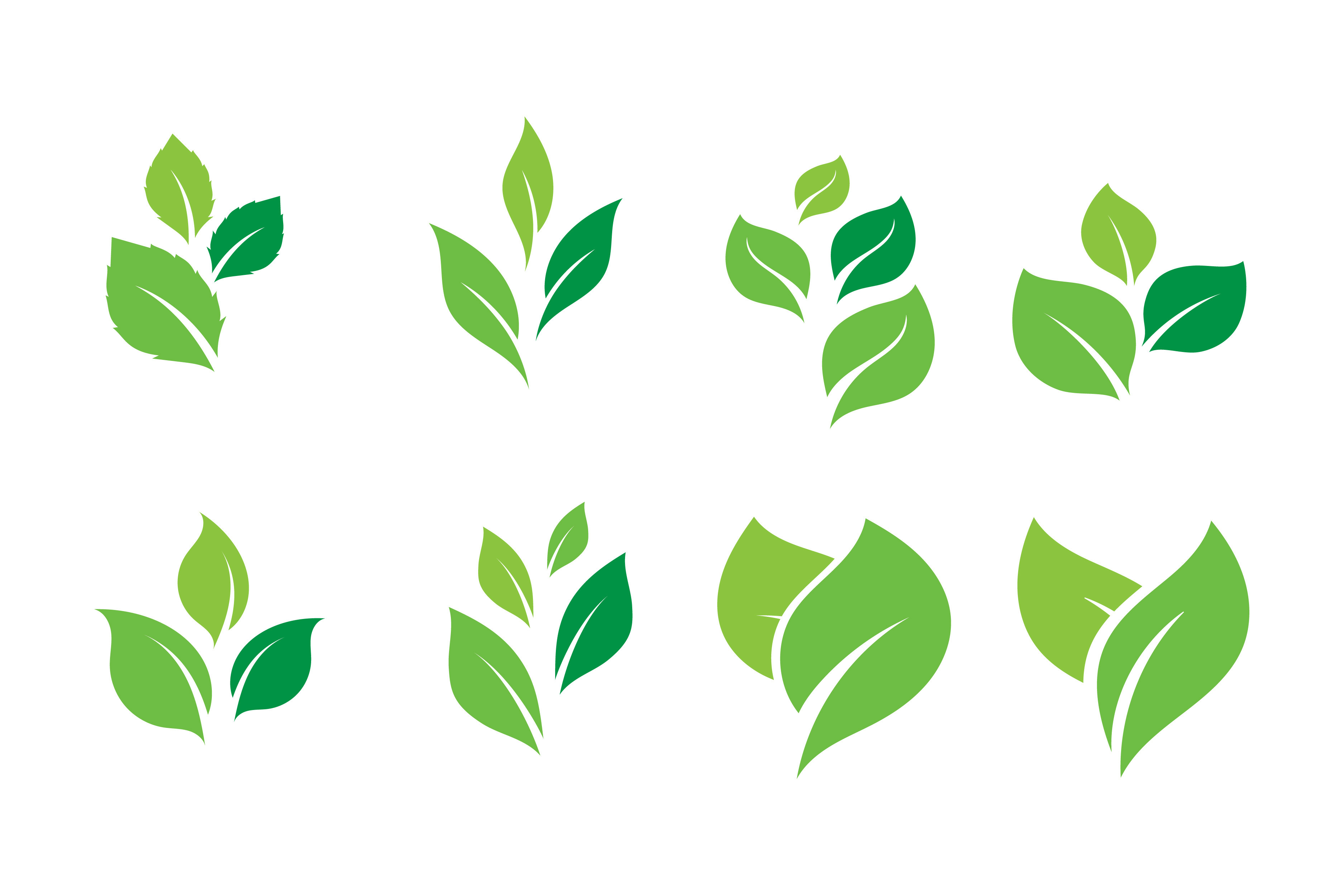 Green Leaf Nature Tree Logo and Symbol Graphic by marsono · Creative ...