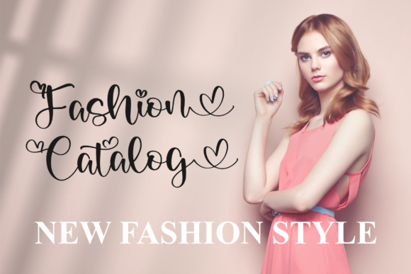 Lovelya Kattrine Font PNG with transparent background - Preview 1