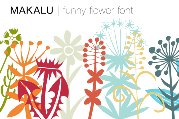 Makalu Font PNG with transparent background - Preview 1