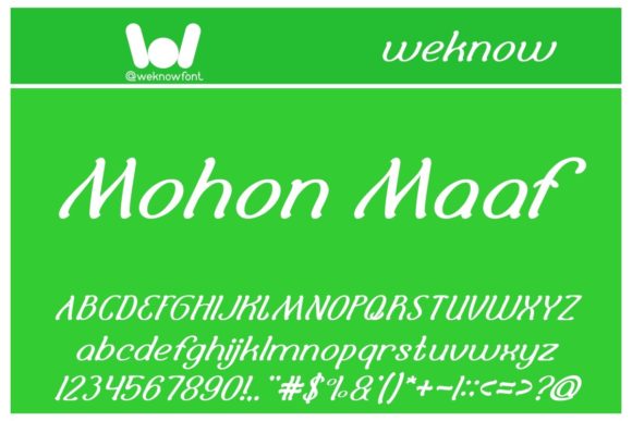 Selamat Hari Raya Font PNG with transparent background - Preview 2