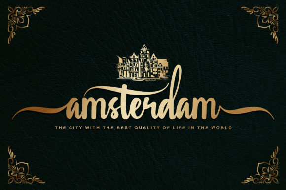 Amsterland Font - Preview 2