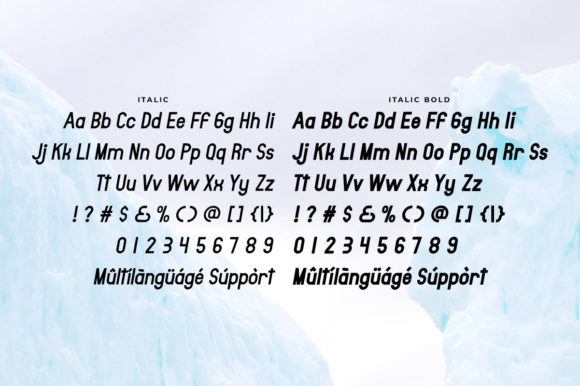 Antarctica Font - Preview 5