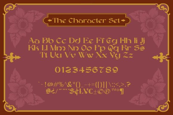 Baltimore Royale Font - Preview 3