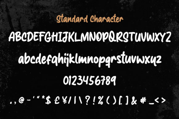 Black Marker Font - Preview 3