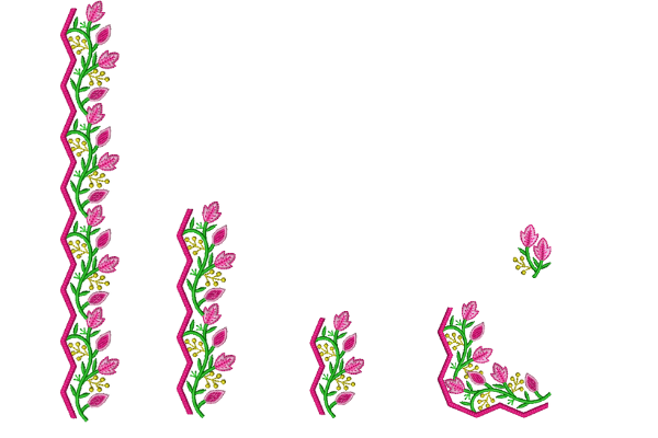 Border Corner Flower Patch