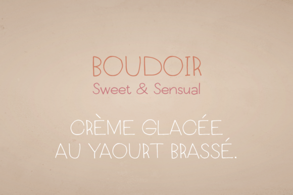 Boudoir Font - Preview 1