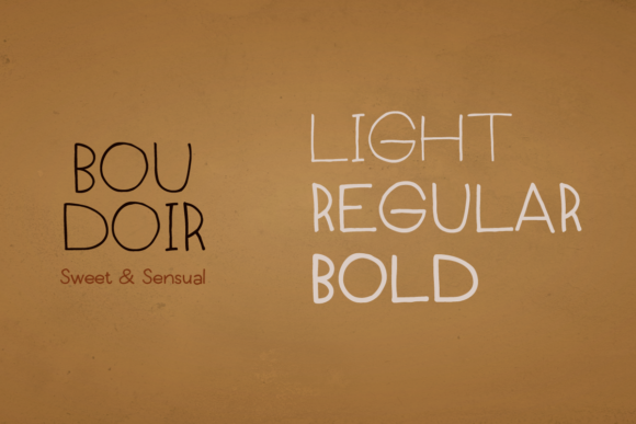 Boudoir Font - Preview 4