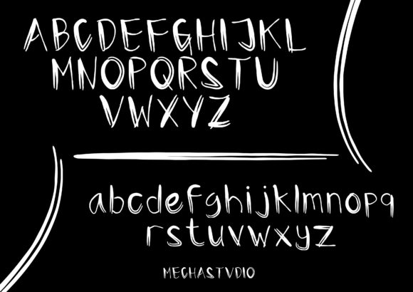 Dual Scratch Font - Preview 1