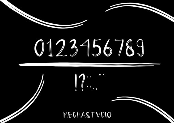 Dual Scratch Font - Preview 2