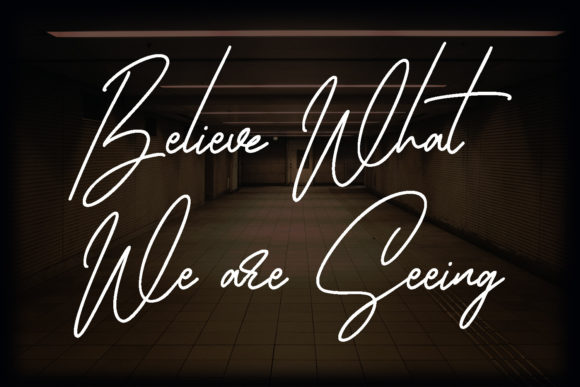 Fineshly Signature Font - Preview 1