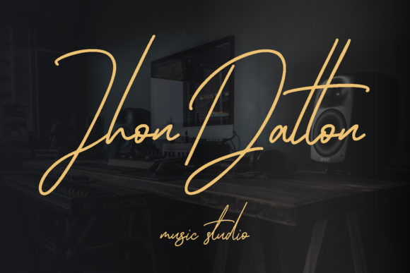 Fineshly Signature Font - Preview 3