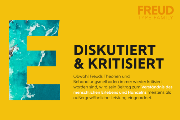 Freud Font - Preview 2