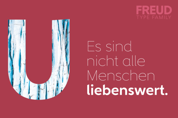 Freud Font - Preview 3