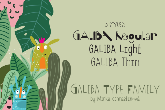 Galiba Font PNG with transparent background - Preview 2