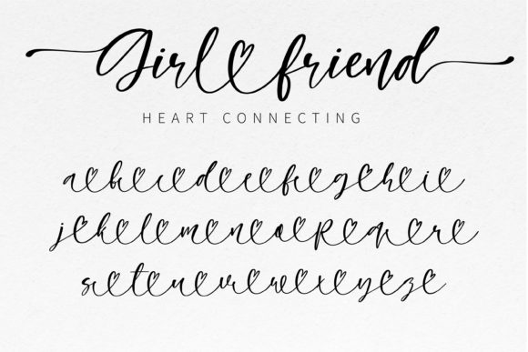Girl Friend Font - Preview 3