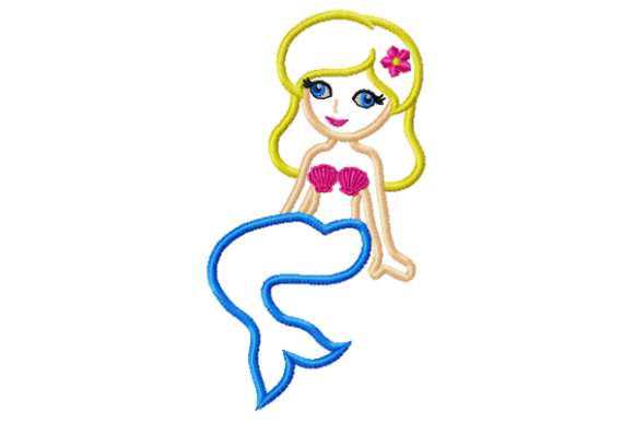 Mermaid Applique