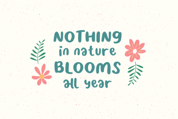 Nice Weather Font PNG with transparent background - Preview 2