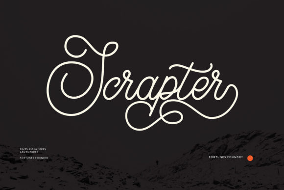Rocktrail Script Font PNG with transparent background - Preview 3