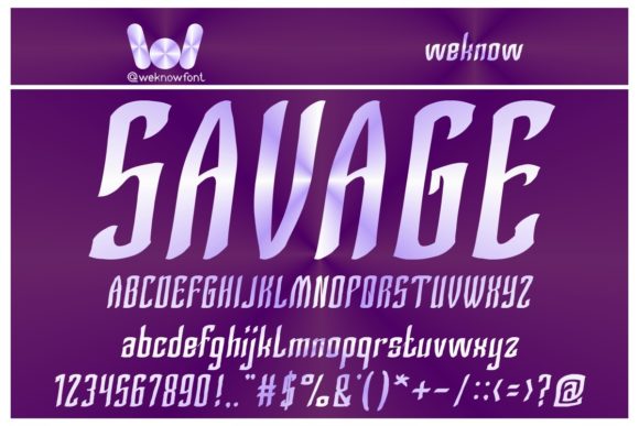 Silver Knight Font PNG with transparent background - Preview 3