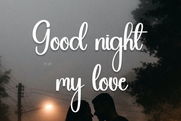 Blind Love Font PNG with transparent background - Preview 2