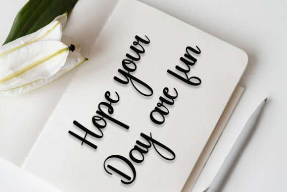 Blind Love Font PNG with transparent background - Preview 3