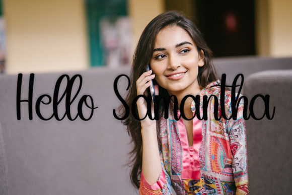 Chaligraphy Font - Preview 3