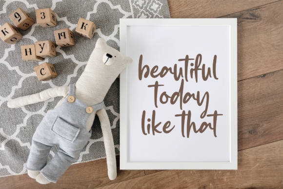 Chromatical Font PNG with transparent background - Preview 3
